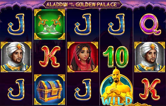 Aladina and the golden palace