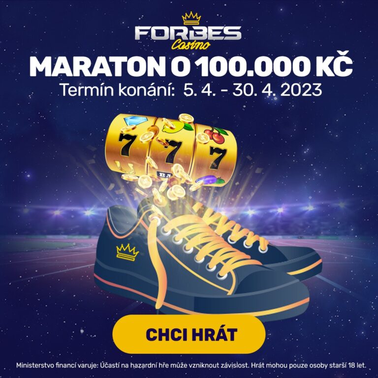 Maraton o 100.000 Kč u ForbesCasino.cz
