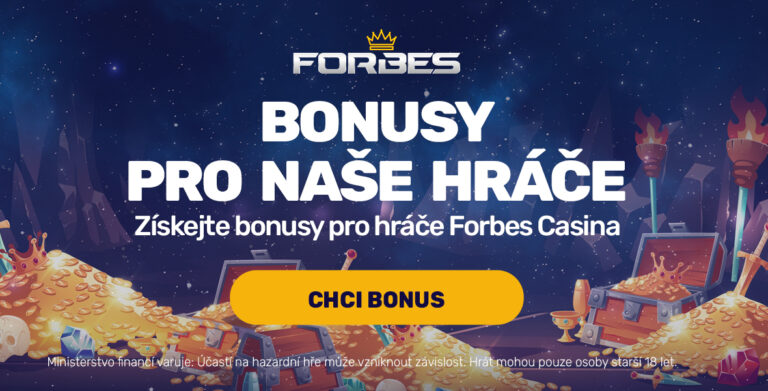 DNES na ForbesCasino.cz 100% vkladový bonus