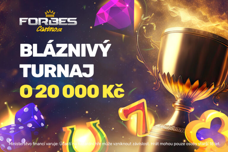 ZÍTRA na ForbesCasino.cz BLÁZNIVÝ TURNAJ o 20.000 Kč ! 