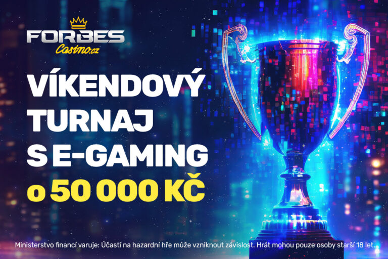 E-Gaming turnaj o 50 tisíc Kč právě teď!